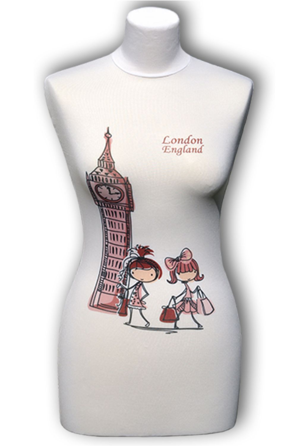 Ersatzüberzug, Wechselüberzug für eine Schneiderpuppe Schneiderbüste, Kleiderpuppe, Nähpuppe | Muster 36