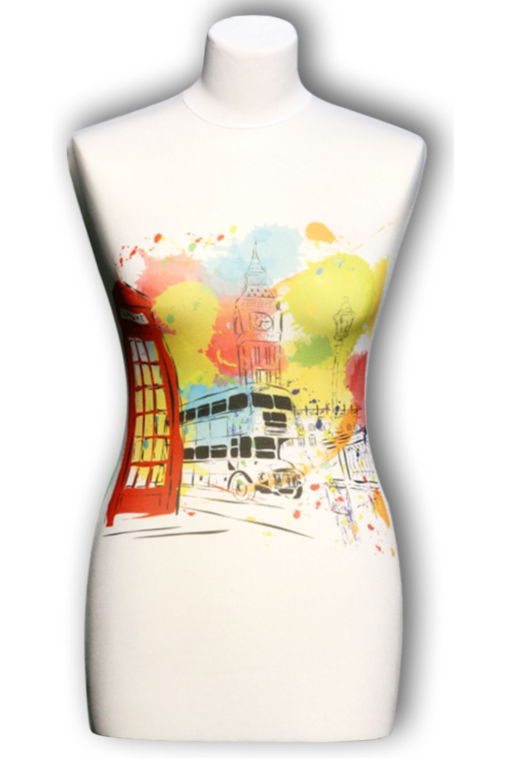 Ersatzüberzug, Wechselüberzug für eine Schneiderpuppe Schneiderbüste, Kleiderpuppe, Nähpuppe | Muster 49