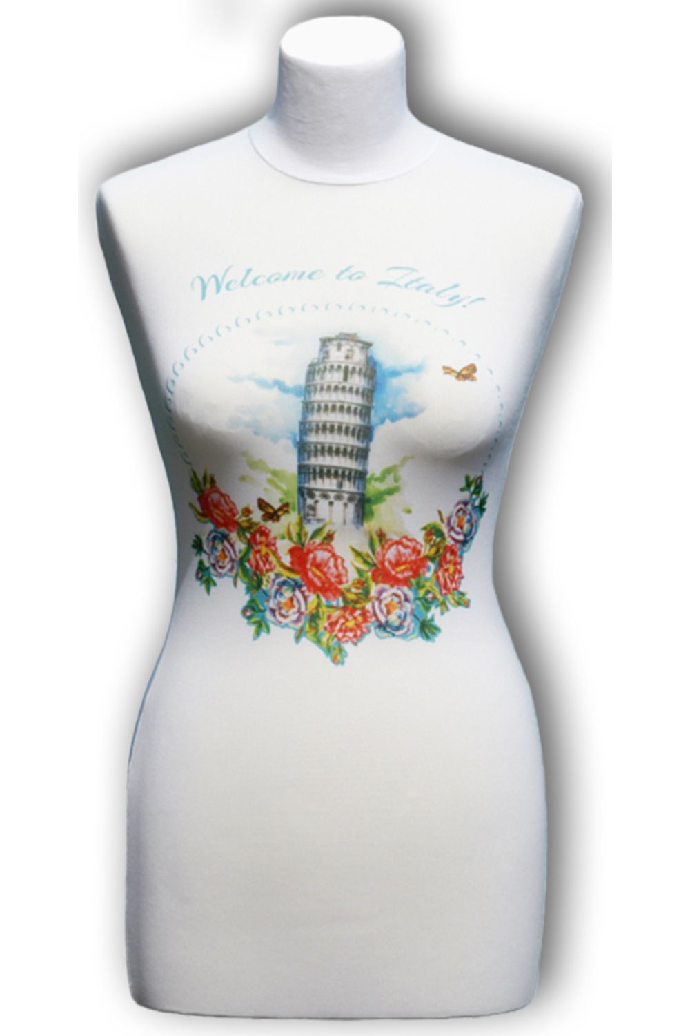 Ersatzüberzug, Wechselüberzug für eine Schneiderpuppe Schneiderbüste, Kleiderpuppe, Nähpuppe | Muster 58