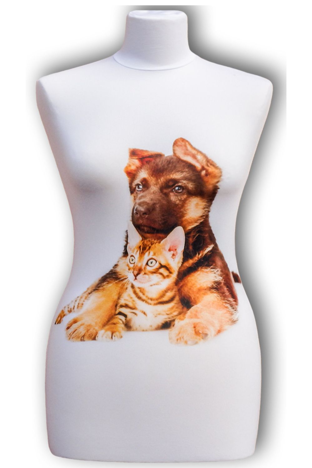 Ersatzüberzug, Wechselüberzug für eine Schneiderpuppe Schneiderbüste, Kleiderpuppe, Nähpuppe | Muster 98