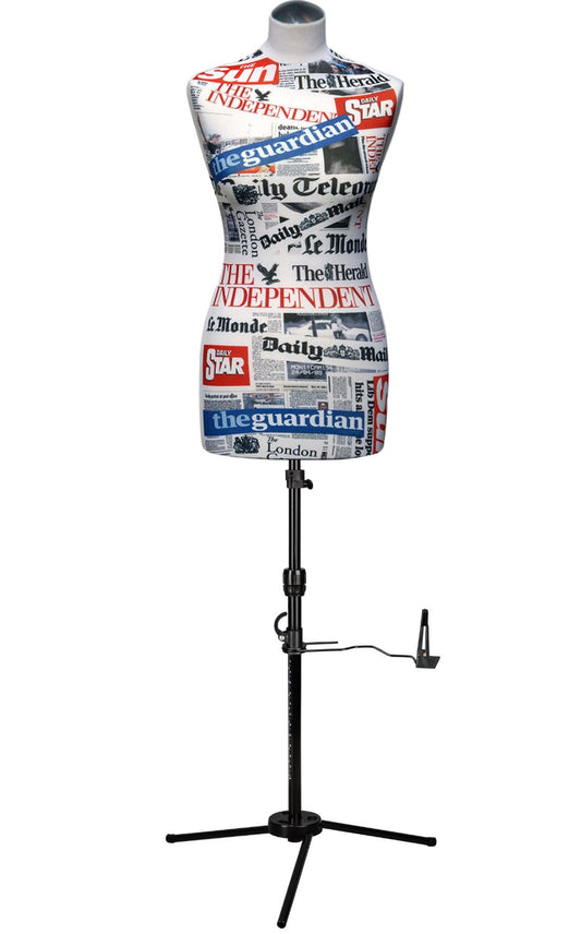 schneiderpuppe lena mit dreibein standfuß | Bezug Design Nr. 40