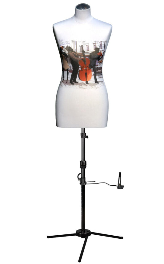 schneiderpuppe lena mit dreibein standfuß | Bezug Design Nr. 44