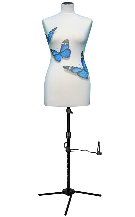 schneiderpuppe lena mit dreibein standfuß | Bezug Design Nr. 83