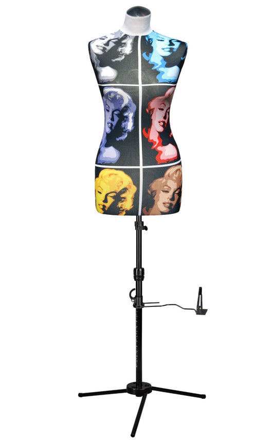 schneiderpuppe lena mit dreibein standfuß | Bezug Design Nr. 39