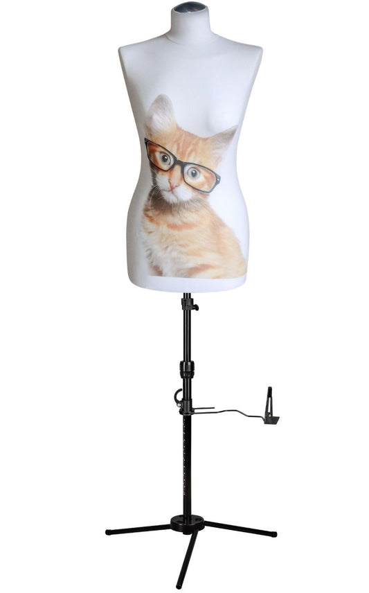 schneiderpuppe lena mit dreibein standfuß | Bezug Design Nr. 91