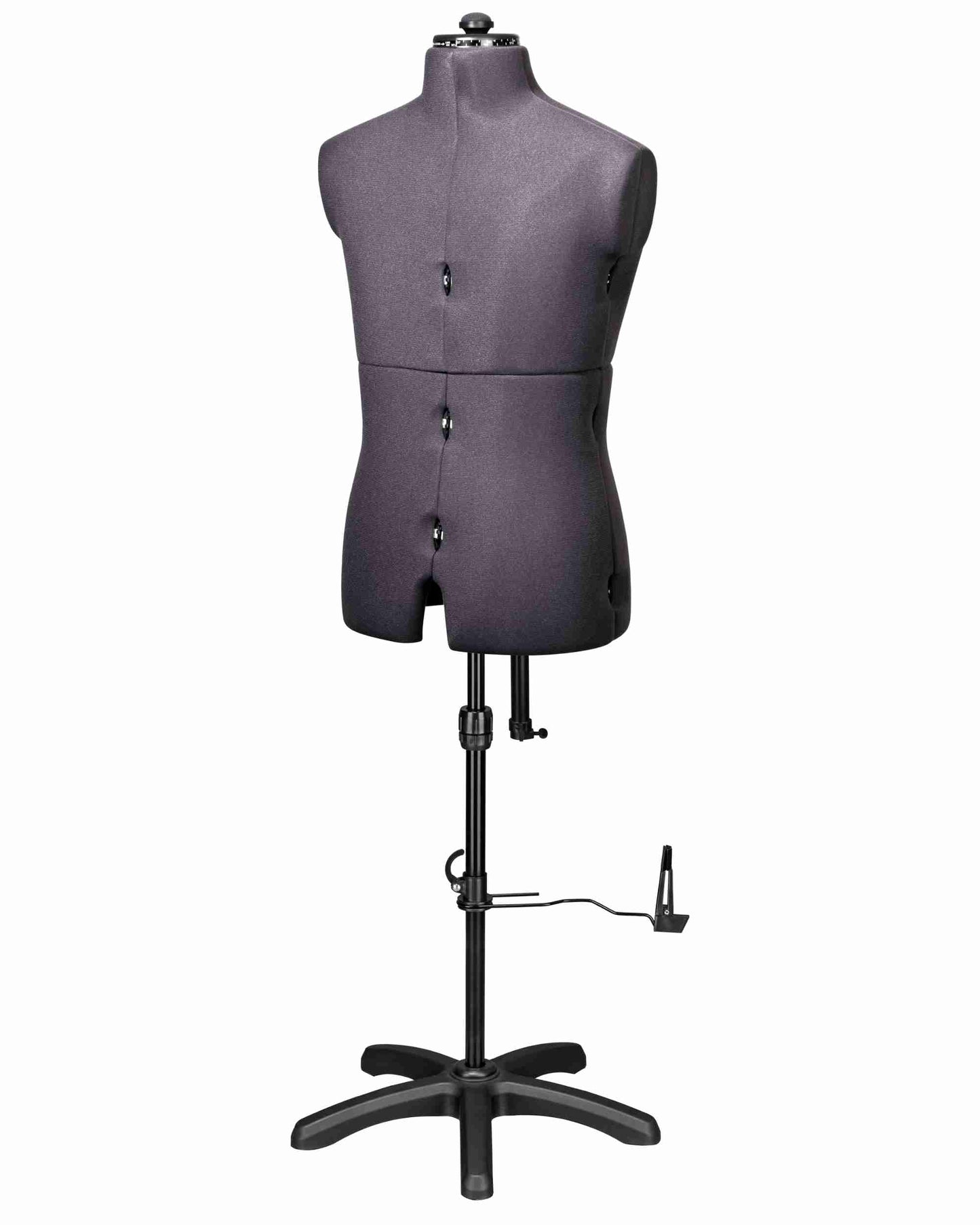 Hosen Schneiderpuppe verstellbar Herr | PAUL | Gr. 48-54 | 8-teilig | 5-Bein Standfuß | Hosen anziehbar | komplett einstellbar