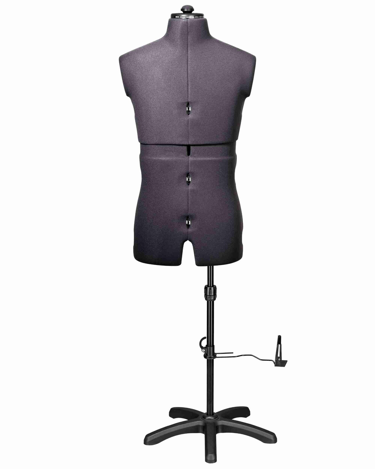 Hosen Schneiderpuppe verstellbar Herr | PAUL | Gr. 48-54 | 8-teilig | 5-Bein Standfuß | Hosen anziehbar | komplett einstellbar