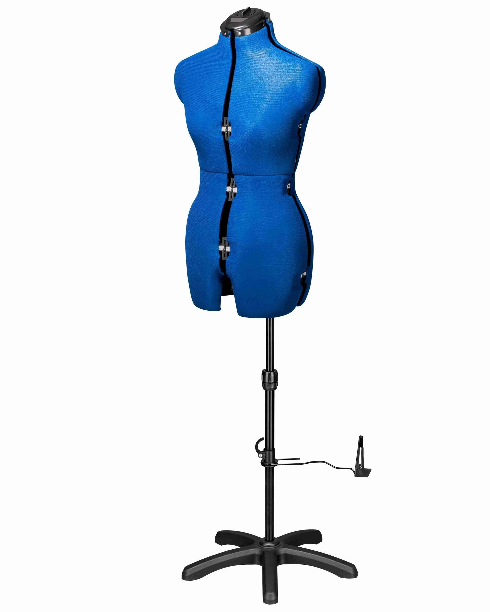 schneiderpuppe verstellbar Grace Deluxe schneiderbüste Ansicht komplett vorne geöffnet